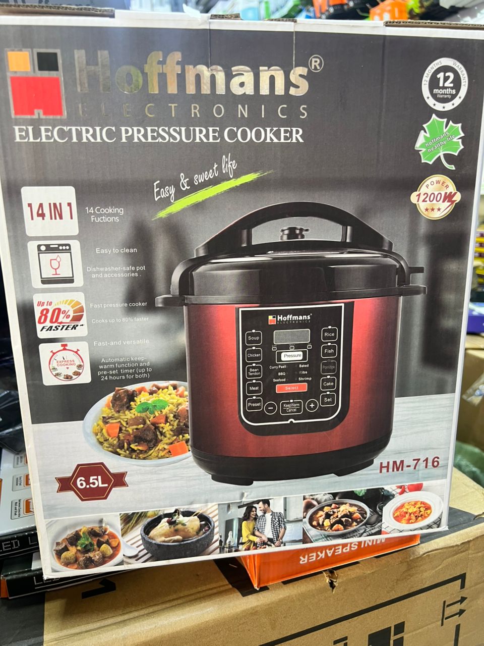 Hoffman&#039;s electric pressure cooker