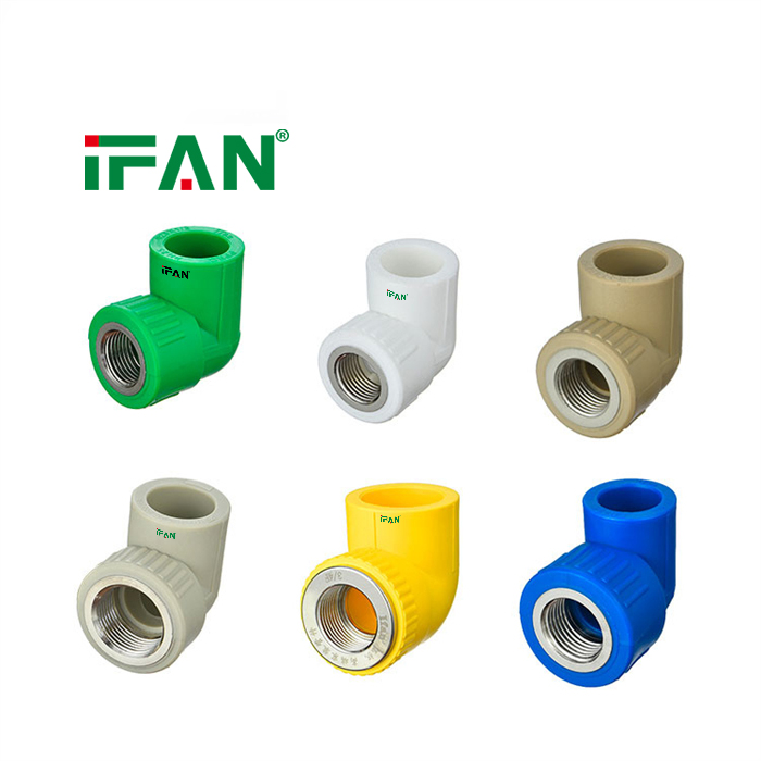 IFAN Professional Supply PPR Pipe Fitting Female Elbow Pipe Fittings PPR Water Pipe Fittings