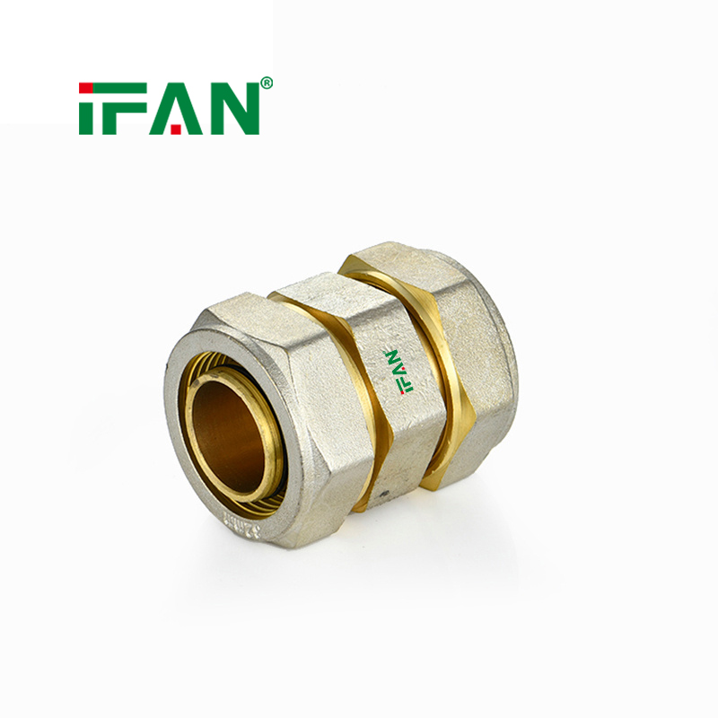 IFAN Custom Style Brass Compression Fittings PEX Pipe Connector 16-32mm PEX Brass Fittings - Gallery Image 5