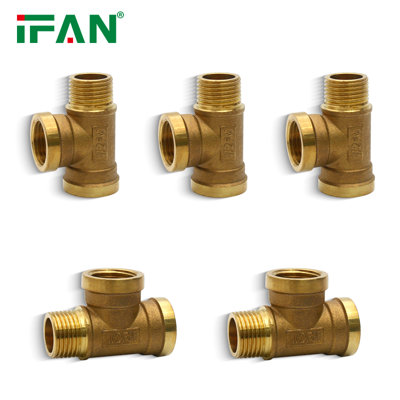 IFAN Reliable Supplier Copper Fittings Plumbing Brass Tube Fittings Plumbing Brass Pipe Fitting Brass Fittings