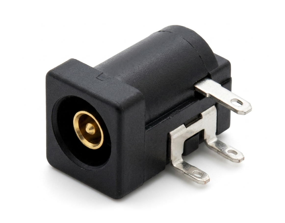 DC Power Jack 2.1mm Barrel-Type PCB Mount