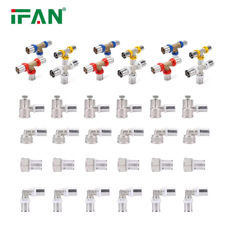 IFAN Certified Durable PEX Al PEX Fitting Water Supply Brass PEX Fittings PEX Pipe Fitting