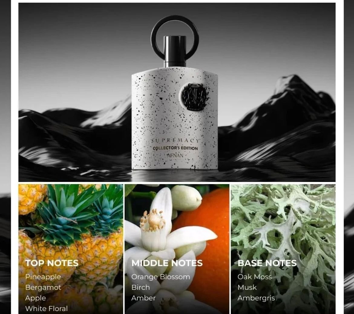 AFNAN SUPREMACY COLLECTORS EDITION PERFUME ORIGINAL