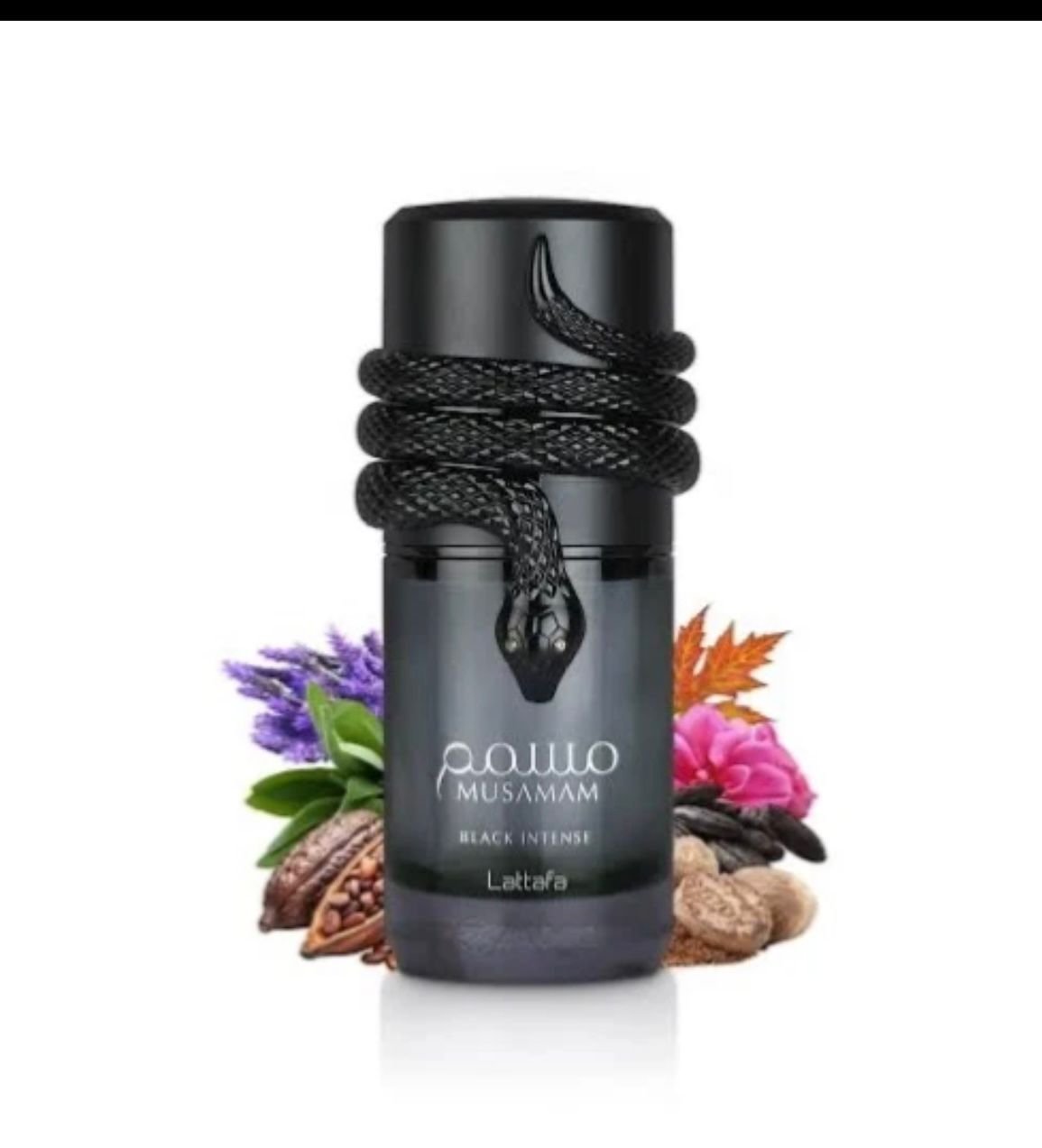 MUSAMAM BLACK INTENSE ORIGINAL PERFUME - Image 1