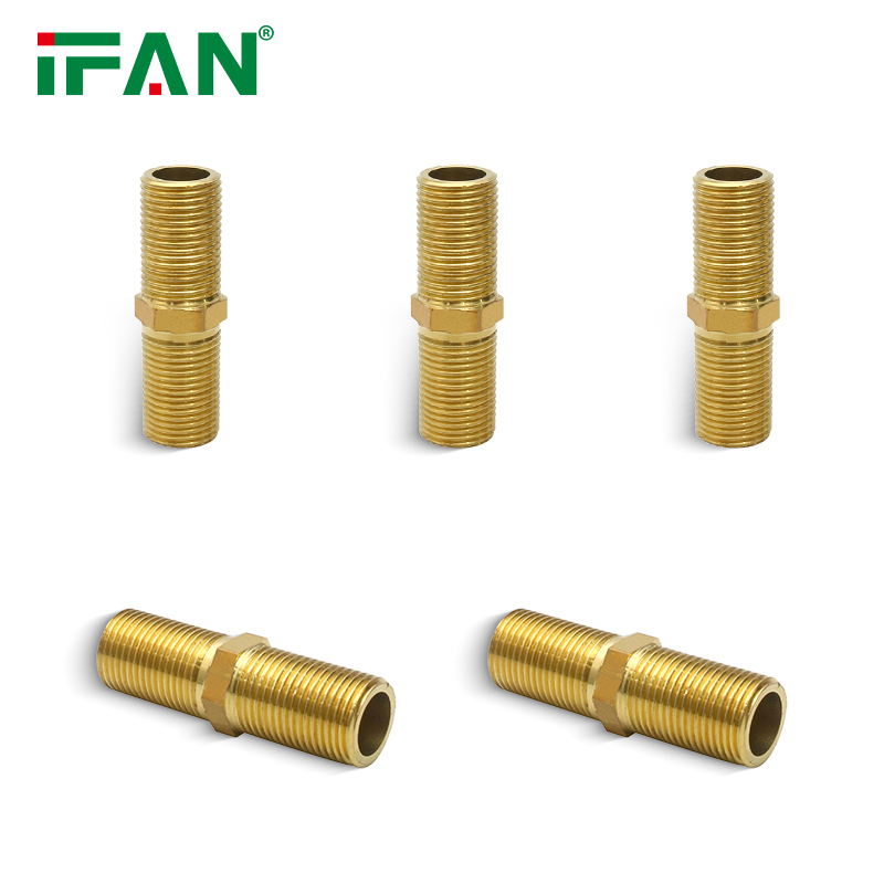 IFAN Reliable Supplier Brass Tube Fittings Plumbing Brass Pipe Fitting Brass Fittings