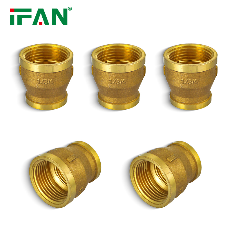 IFAN Professional Supply Brass Tube Fittings Plumbing Brass Pipe Fitting Brass Fittings
