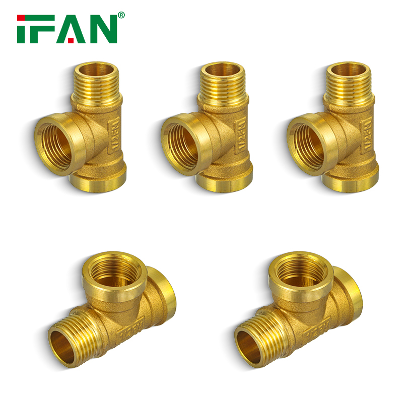 IFAN High Performance Brass Tube Fittings Plumbing Brass Pipe Fitting Brass Fittings