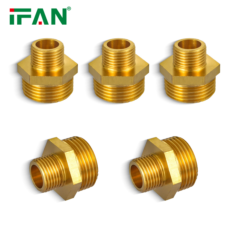 IFAN Wholesale Brass Tube Fittings Plumbing Materials  Brass Pipe Fitting Brass Fittings