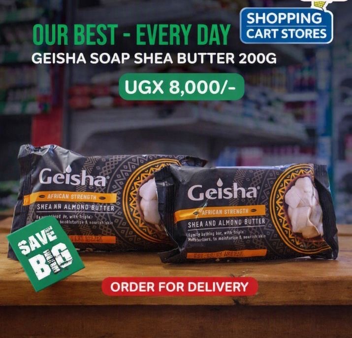 GEISHA SOAP SHEA BUTTER