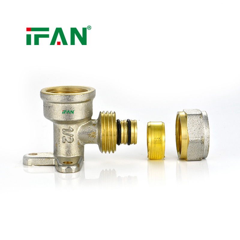 IFAN Customizable Plumbing Accessories Water 16-32mm Plumbing Fittings Supplies PEX Pipe Fittings Water PEX Brass Compression Fittings - Gallery Image 1