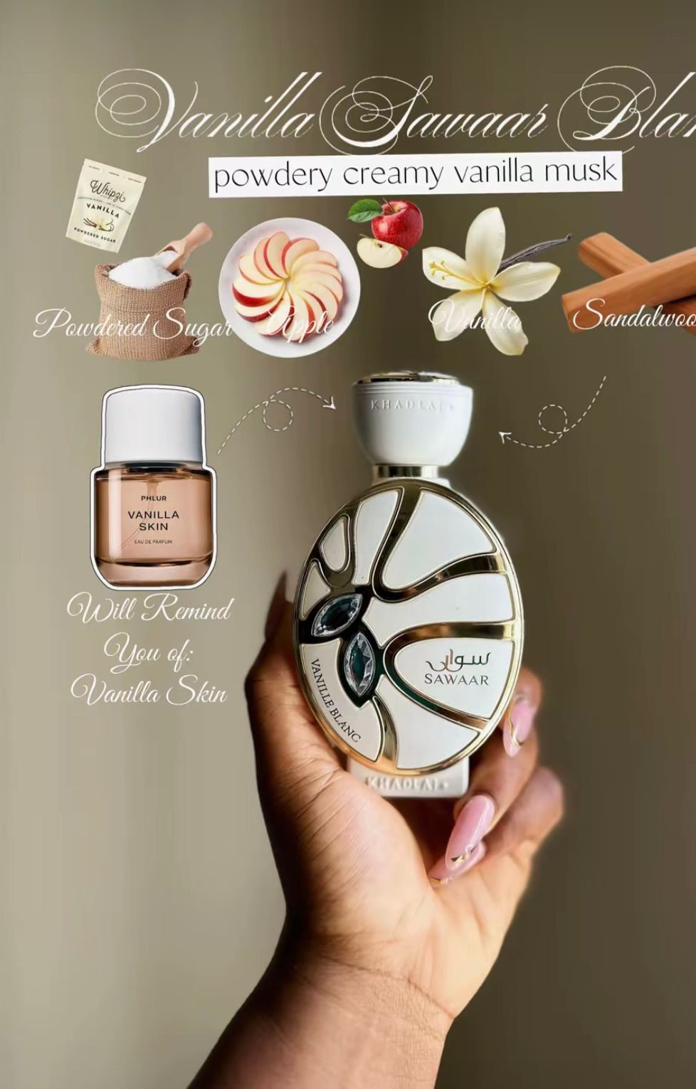 KHADLAJ SAWAAR VANILLE BLANC PERFUME