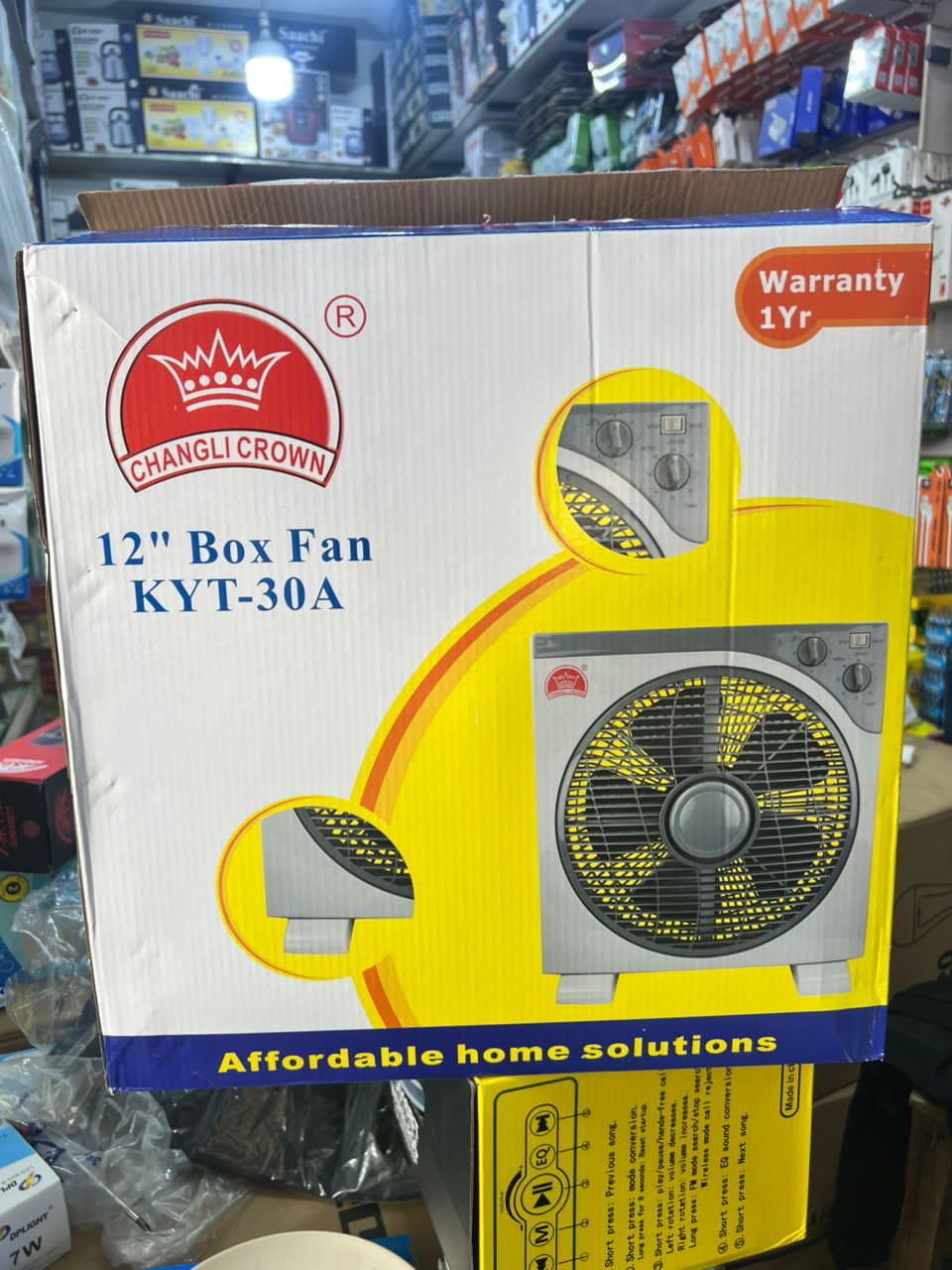 Table fan