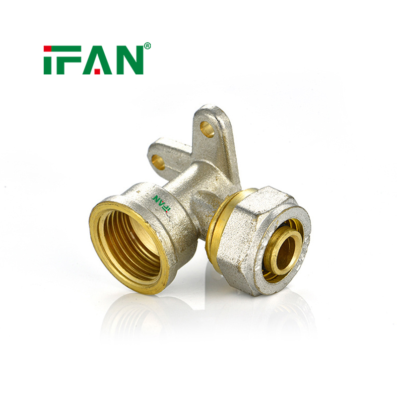IFAN New Products Brass PEX Fitting PEX 16-32mm Fitting PEX Brass Fitting Female Adapter Elbow Brass Fitting