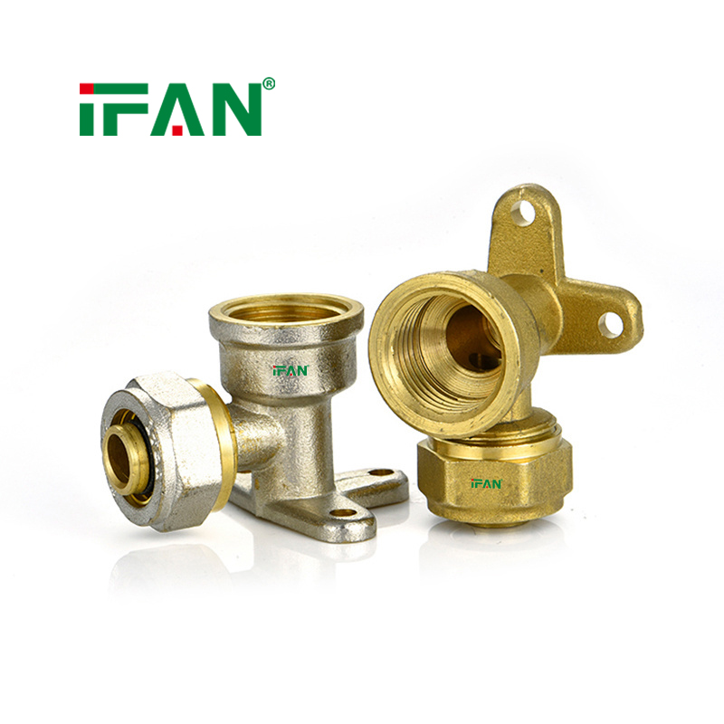 IFAN Customizable Plumbing Accessories Water 16-32mm Plumbing Fittings Supplies PEX Pipe Fittings Water PEX Brass Compression Fittings - Gallery Image 4