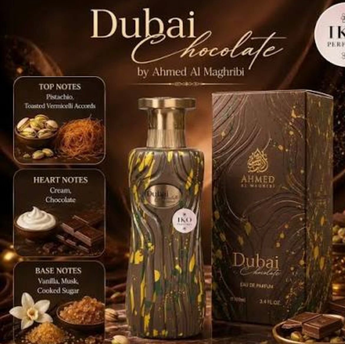 DUBAI CHOCOLATE BY AHMED AL MAGHRIBI ORIGINAL