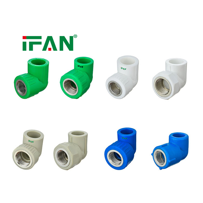 IFAN Reliable Supplier PPR Pipe Fitting Female Elbow Pipe Fittings PPR Water Pipe Fittings