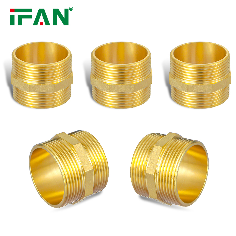 IFAN High Standard Brass Tube Fittings Plumbing Professional Supply Plumbing Copper Pipe Fittings