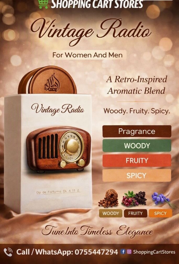VINTAGE RADIO FRAGRANCE