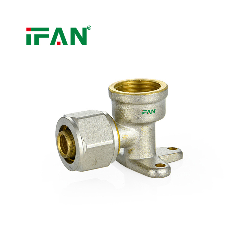 IFAN Factory Directly PEX Pipe Fitting Male Threaded Compression Elbow Connector 90 Degree Elbow Brass PEX Fittings - Gallery Image 7