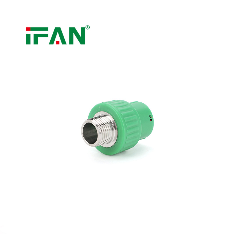 IFAN Factory Customized PPR Stainless Steel Adapter Male Threaded Coupling Fitting to Connect PPR Pipes - Gallery Image 1