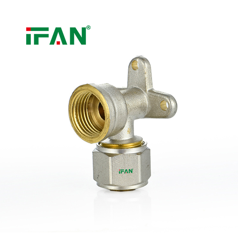 IFAN Support Customized Brass Compression Fittings 16-32mm Connect Double Color Brass PEX Fittings - Gallery Image 7